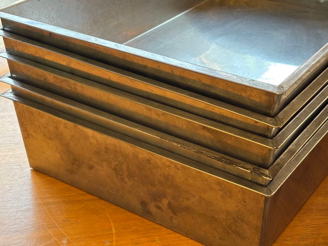 駄菓子ケース 5点まとめて　ガラス　 菓子ケース ブリキ 保存容器 コレクション