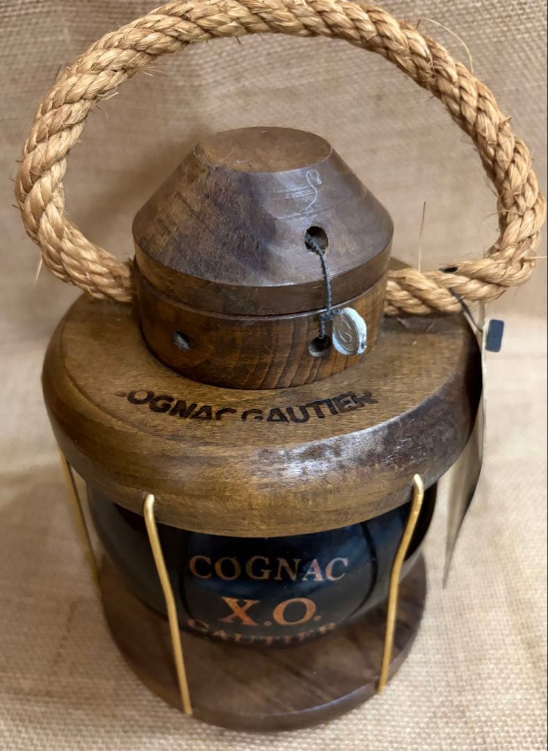 【未開栓•希少】Gautier Cognac X.O.ゴーティエコニャック古酒④