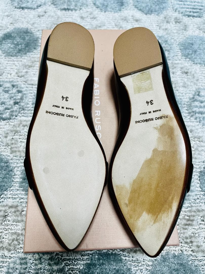 FABIO RUSCONI タッセルパンプス　22～22.5