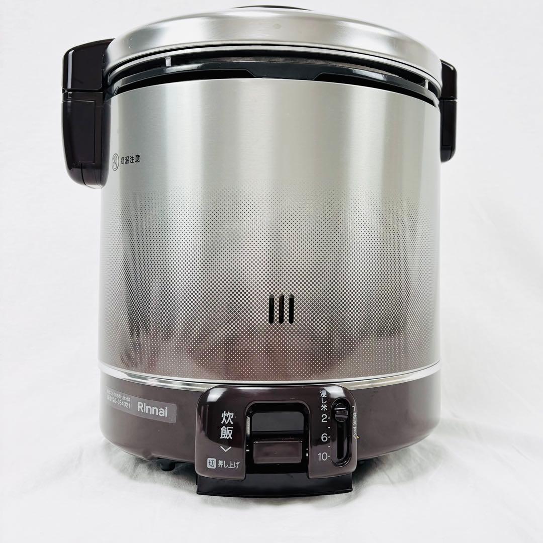 【未使用】リンナイ　RR-100FS 10合炊き　プロパンガス　ガス炊飯器