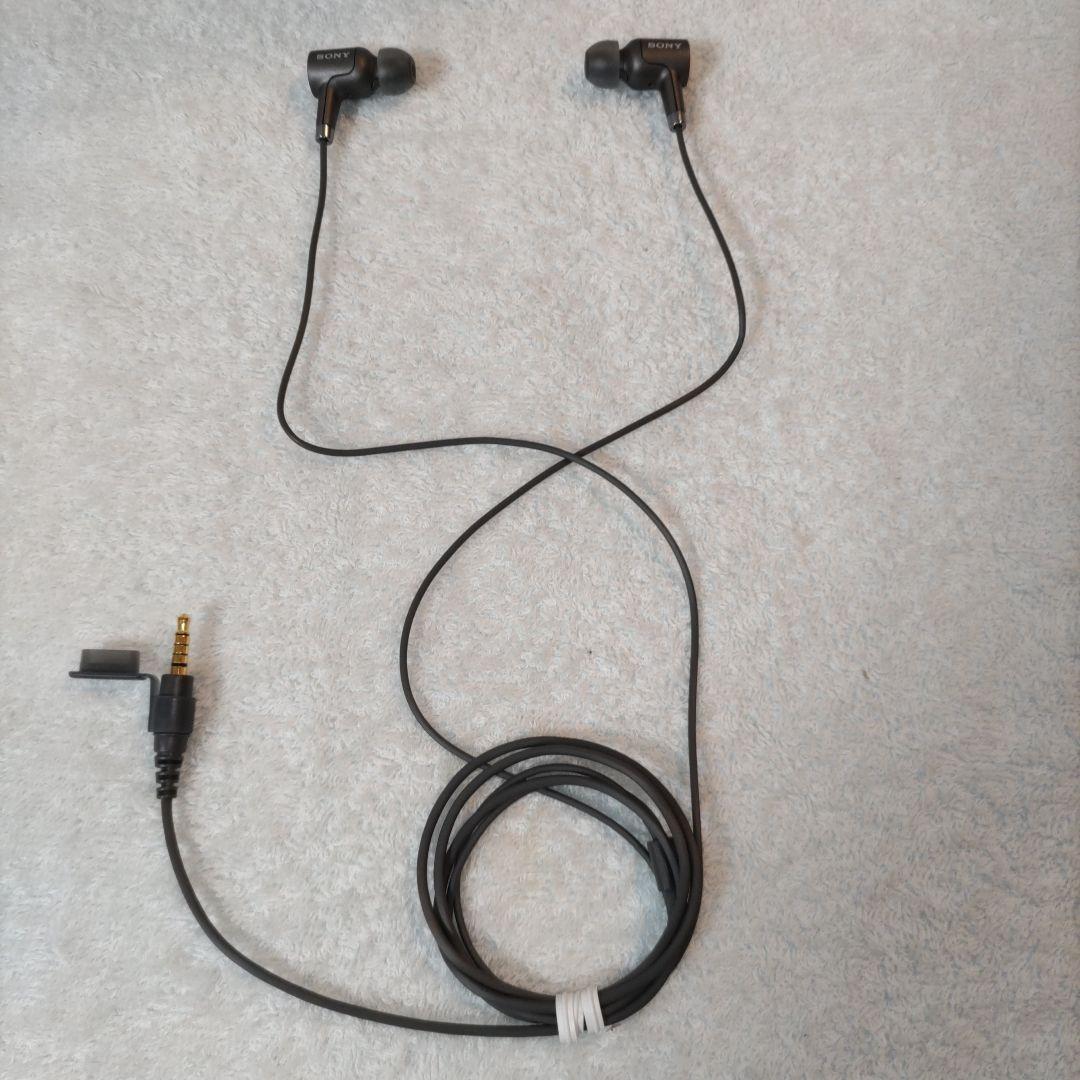 SONYヘッドホン IER-NW500N ブラック ハイレゾ