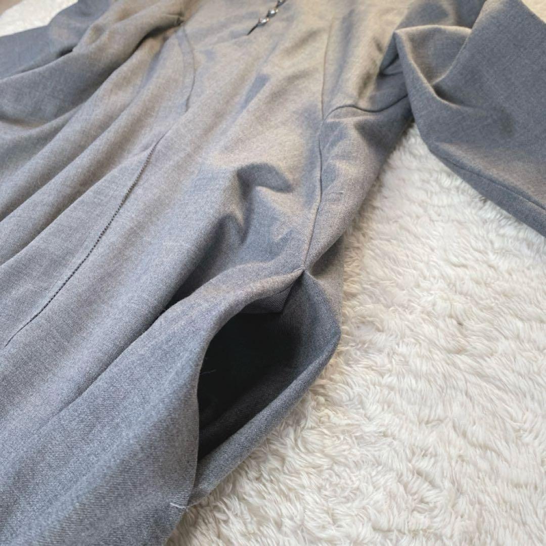 【定価約8万】未使用級サポートサーフェス×ストラスブルゴ別注 ドレープワンピース