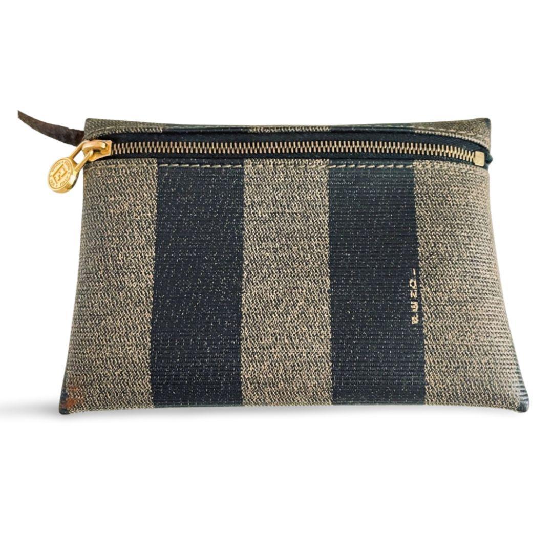 FENDI フェンディ ペカン ポーチ付き ショルダーバッグ 巾着 ゴールド金具