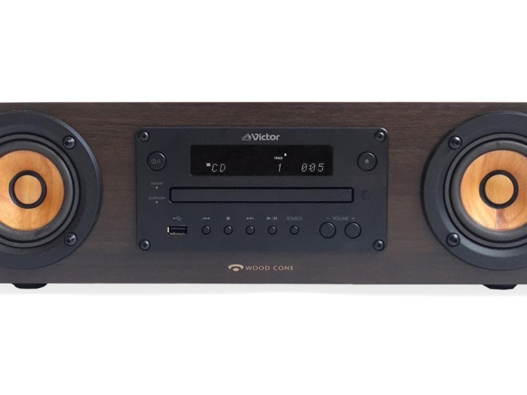 美品 JVC ケンウッド ビクター コンポ EX-D7 ウッドコーン 2023年