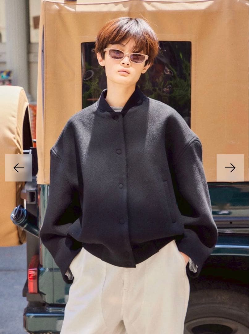 n*a様 SHISHIKUI WOOL JAK ブラック