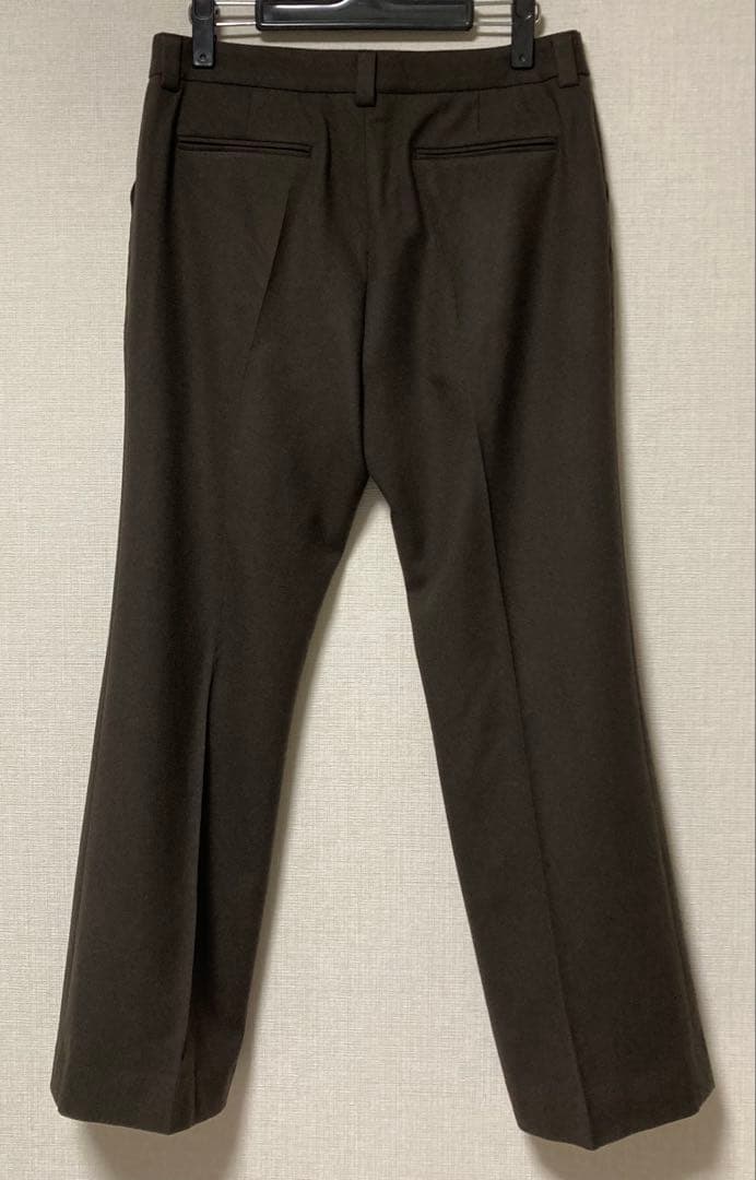 EVERYDAY I LIKE. 新品！スリムフレアパンツ 38 ブラウン