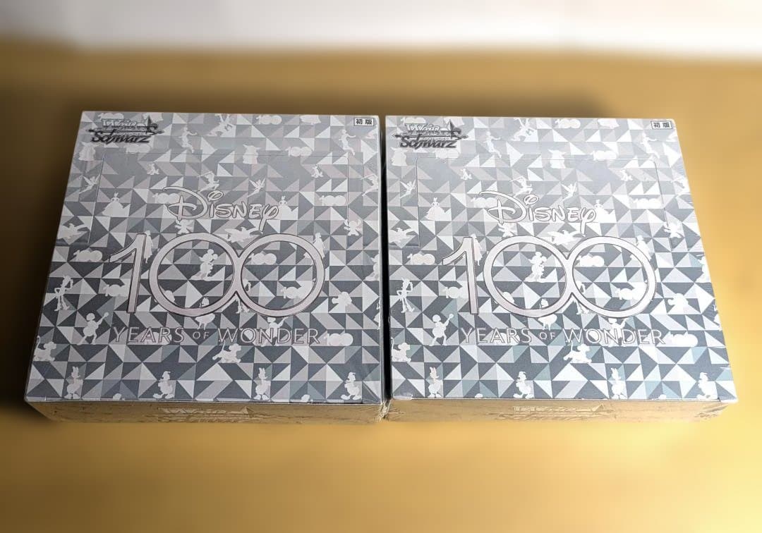 Disney100 シュリンク付　未開封 2BOX ヴァイスシュヴァルツ