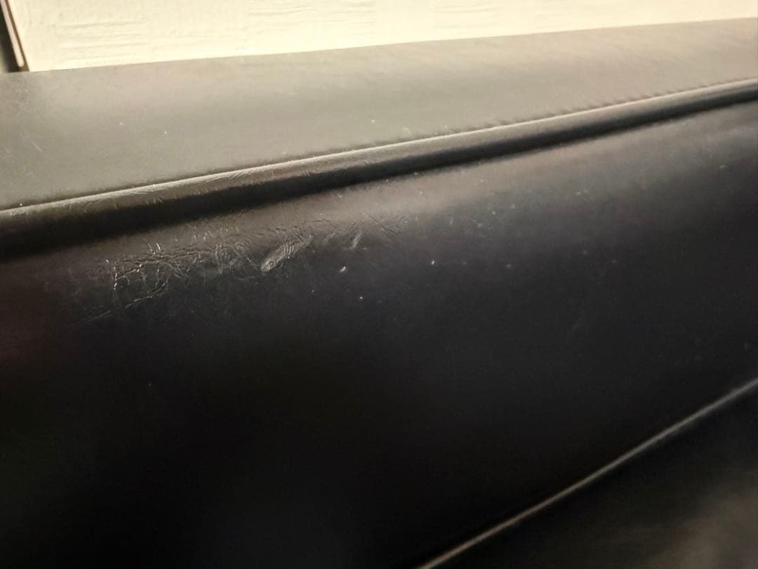 送料高額のためこの値段よろしく カリモク60 3シーター ロビーチェア ブラック