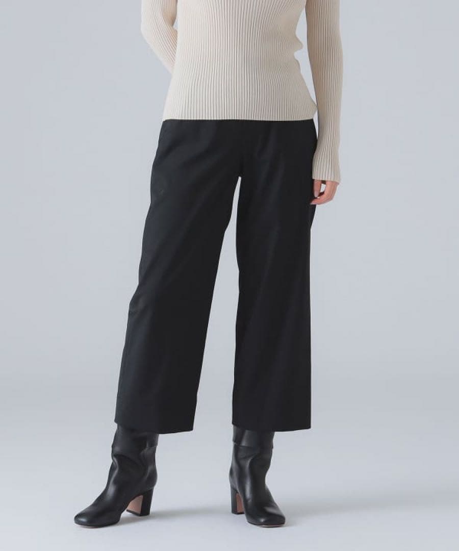 エッフェビームス　エムフィル　梳毛 ガウチョ イージートラウザーズ　パンツ.