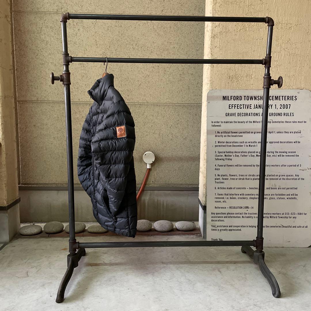 インダストリアル 鉄製 アイアン 配管パイプ ハンガーラック 無骨 シャビー