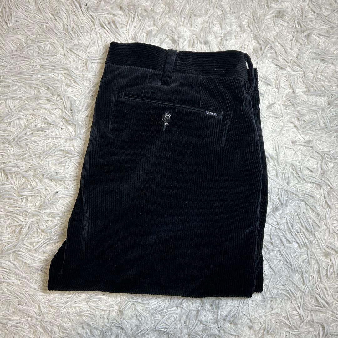 Polo Ralph Lauren コーデュロイパンツ ブラック W34 L32