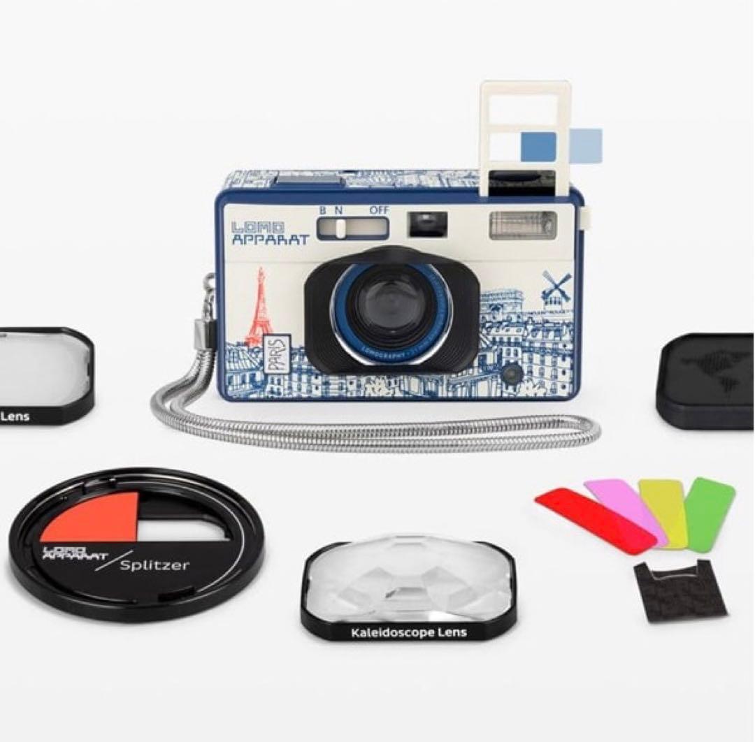 新品　ロモグラフィーLomoApparat 21mm Paris Edition
