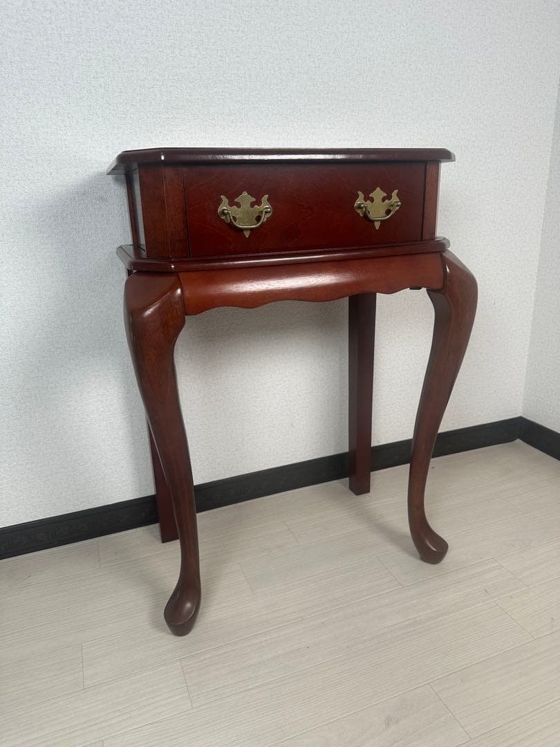 アンティーク家具 コンソール サイドテーブル ナイトテーブル 猫脚 ※i4※