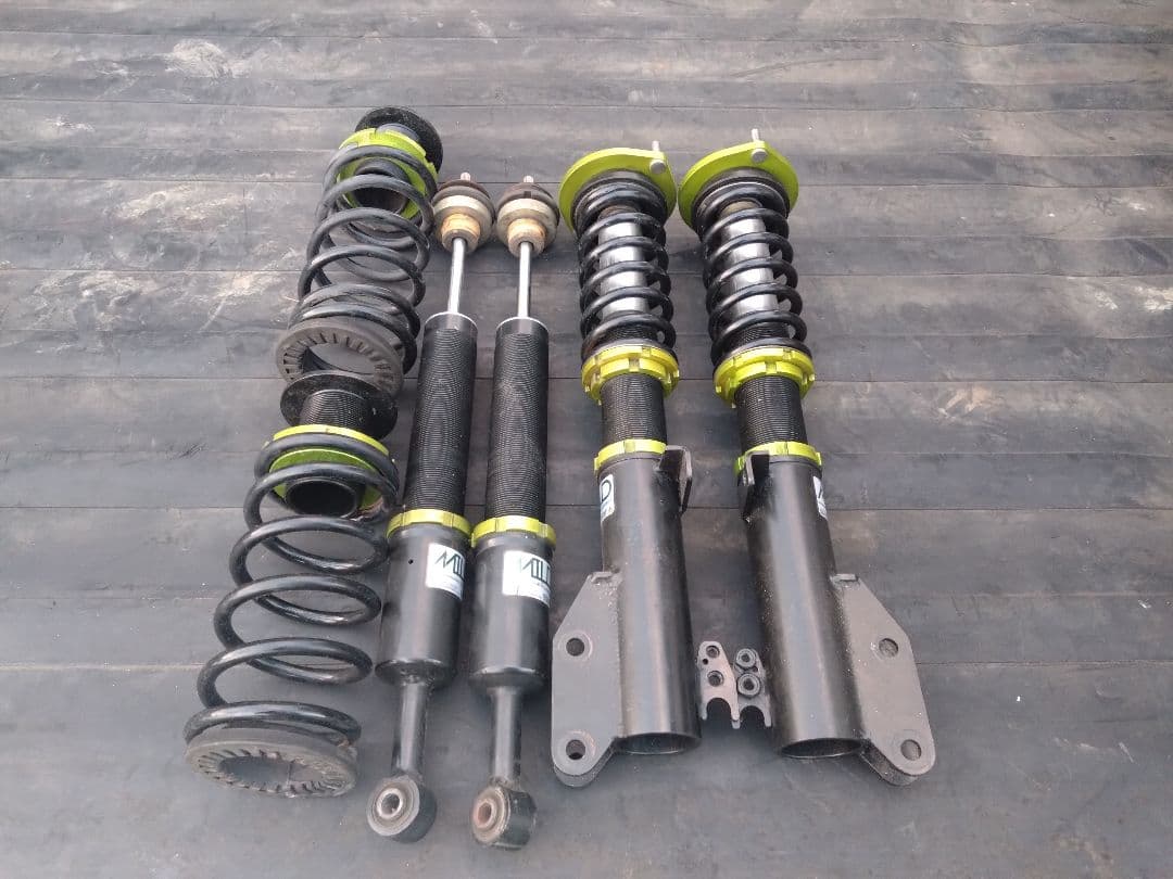 車高調 フルタップ 減衰力調整MILD　マイルド　ムーブ　100系？　ジャンクで