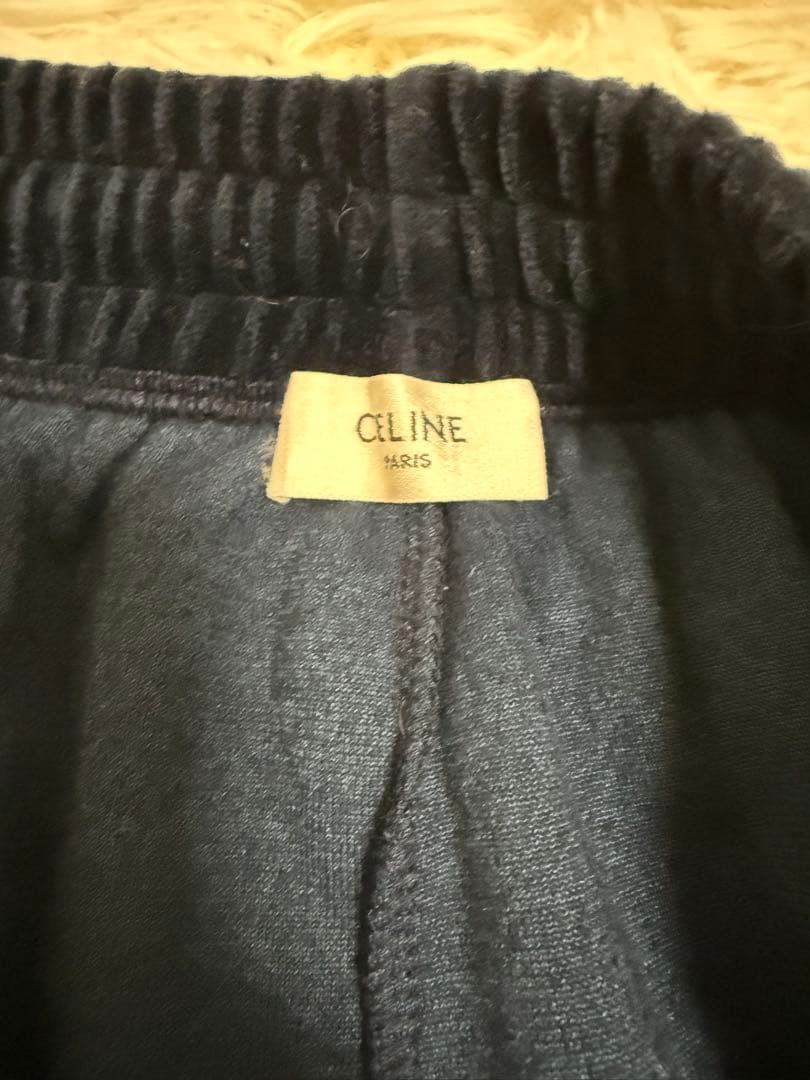 CELINE セリーヌ ベロア ベルベット パンツ スウェット