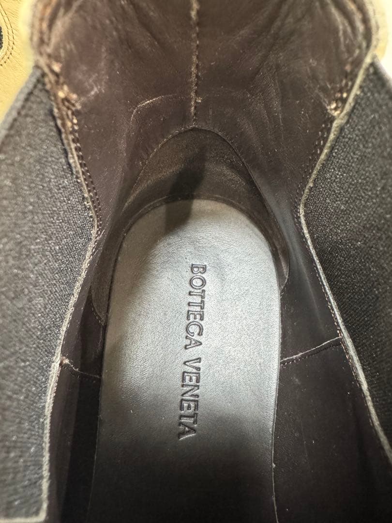 BOTTEGA VENETAサイドゴアブーツ ボッテガ ホワイト38(24cm)