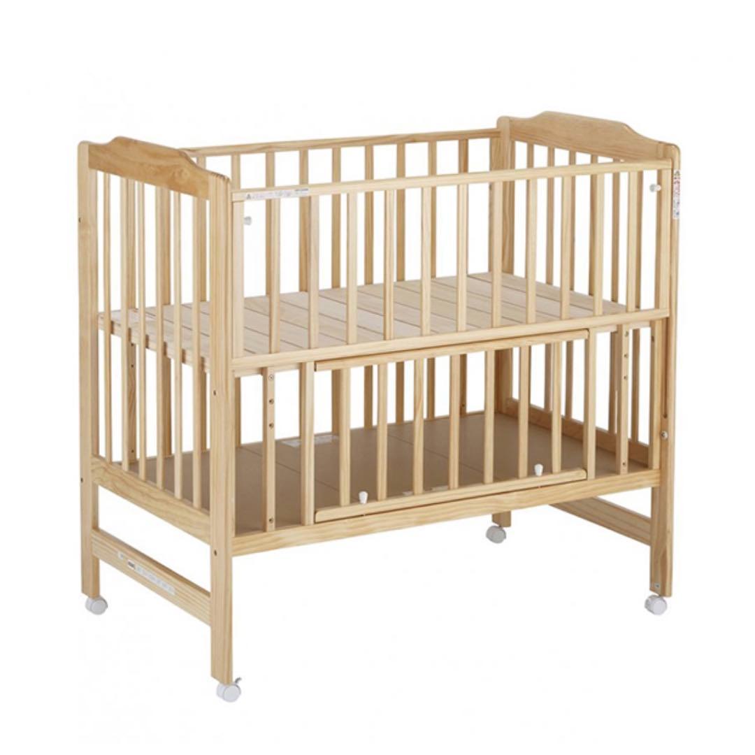 【美品】カトージ ハイシートベビーベッド 標準サイズ