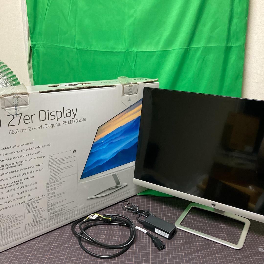 HP 27erモニター 27インチ　フルHD