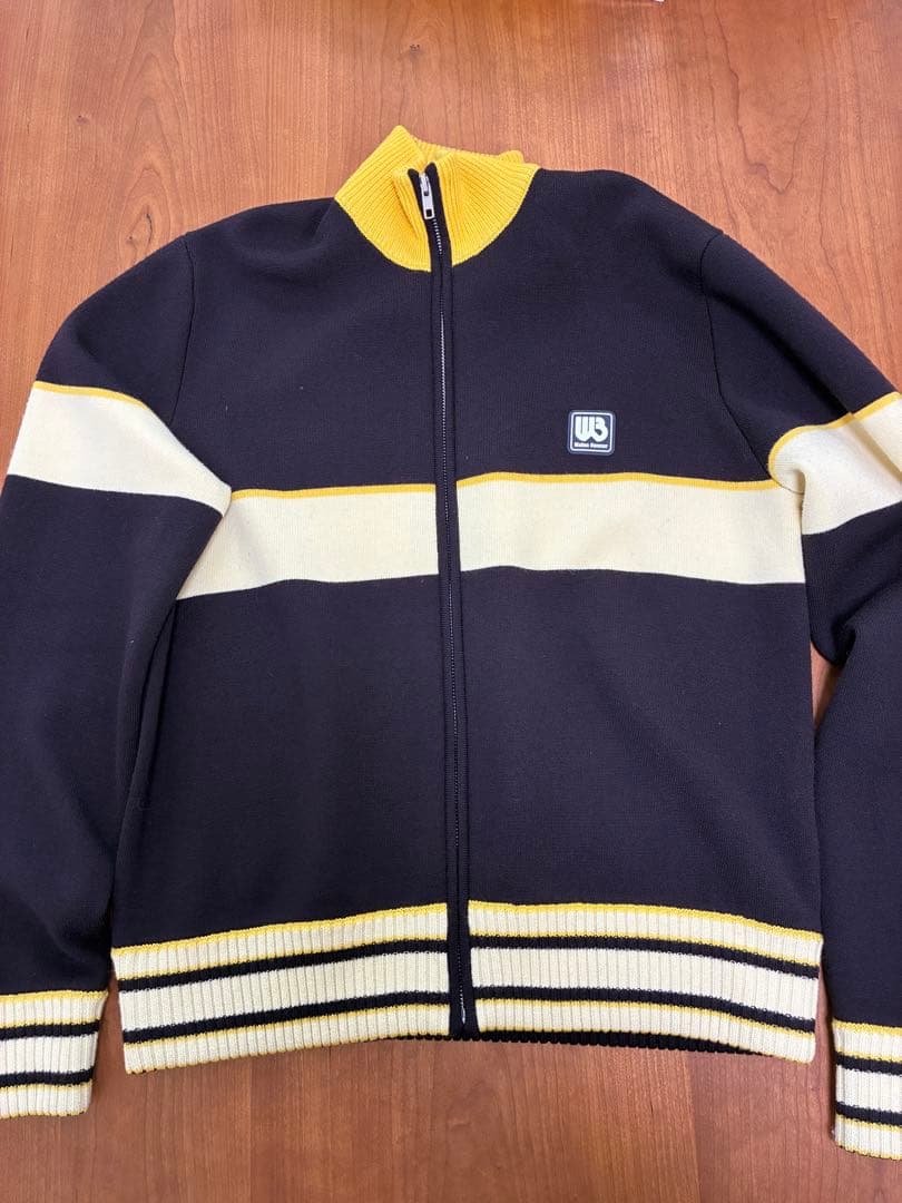 ウェールズボナー　ニットトラックジャケット