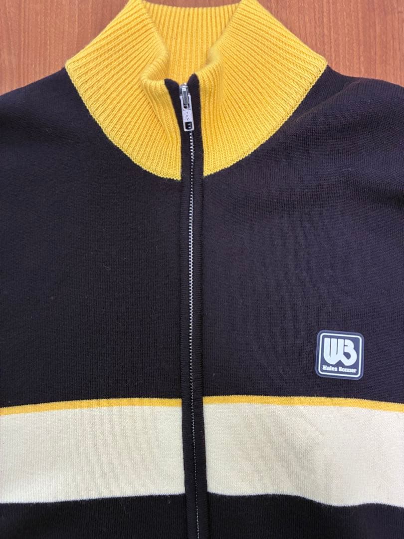 ウェールズボナー　ニットトラックジャケット