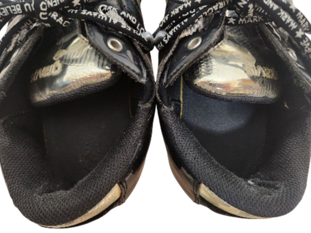 【お嬢】MARK&LONA×gravis ゴルフシューズ 黒×金 27㎝