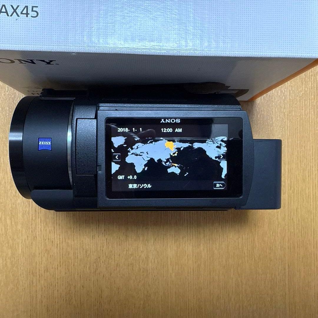 SONY HANDYCAM FDR-AX45 ブラック