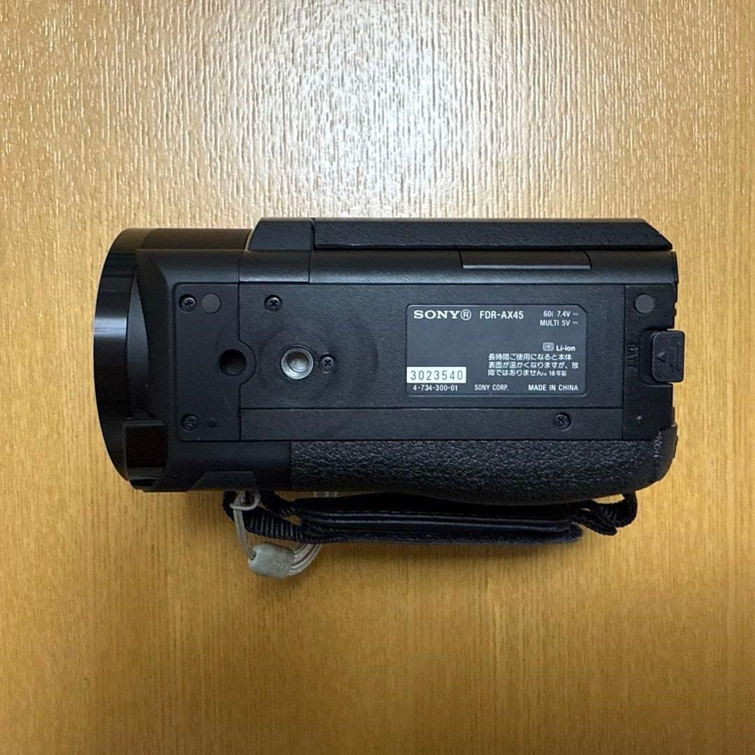 SONY HANDYCAM FDR-AX45 ブラック