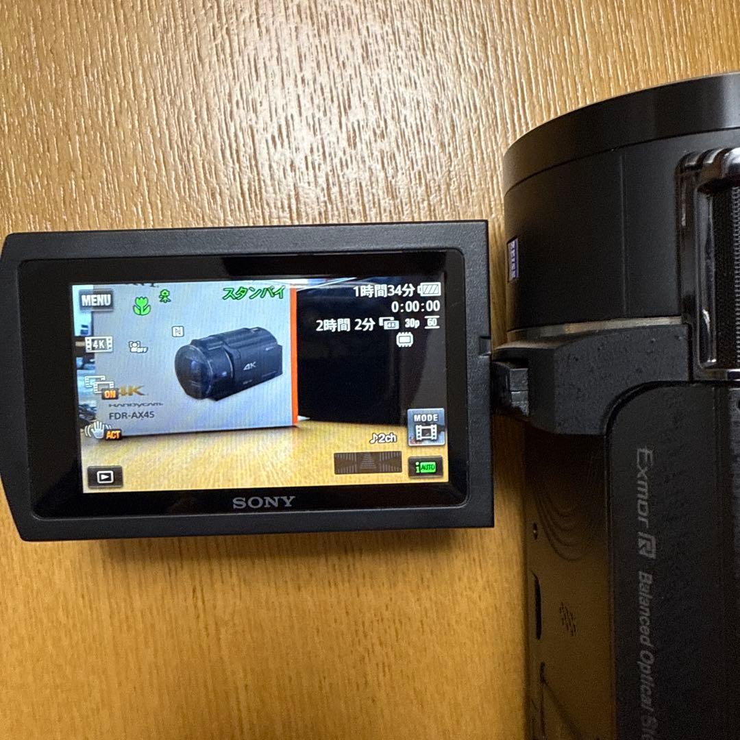 SONY HANDYCAM FDR-AX45 ブラック