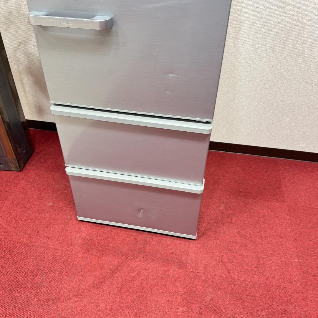 都内23区配送無料　美品AQUA 3ドア冷蔵庫 272L　 2018年製