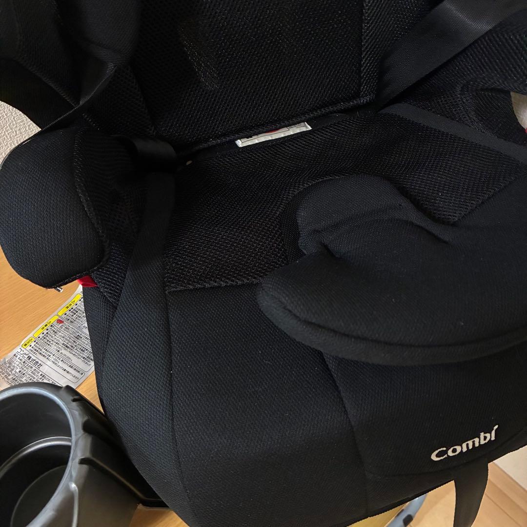 コンビ ジョイトリップ エアスルー GG ブラック ジュニアシート
