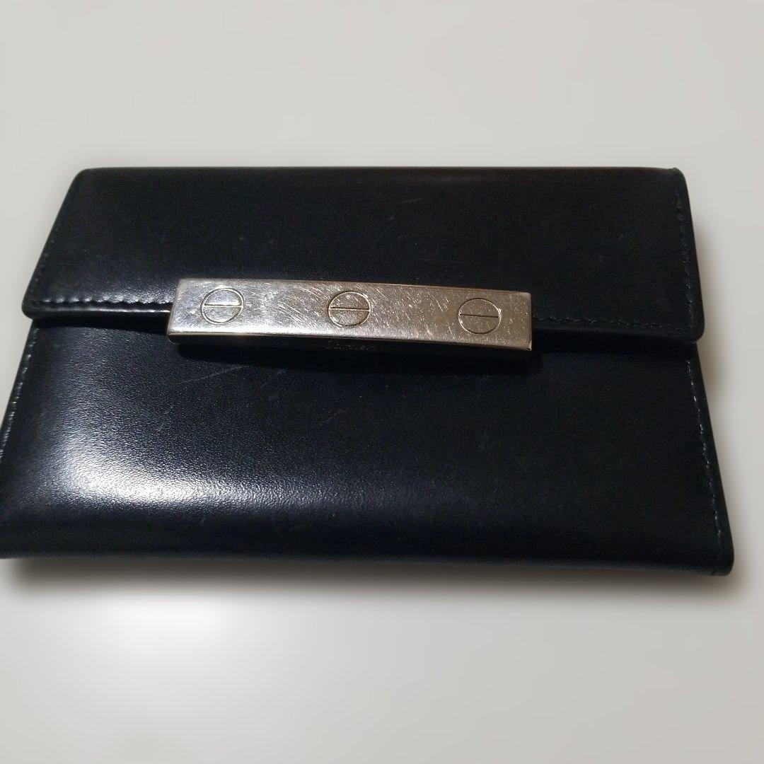 Cartier　カルティエ　ラブコレクション　ブラック　名刺入れ