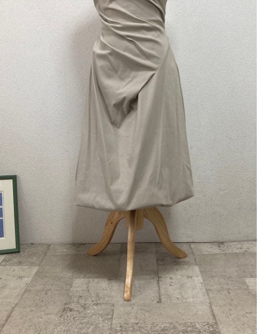 フォクシーニューヨーク　FOXEY カシュクールワンピース 38 ウォッシャブル