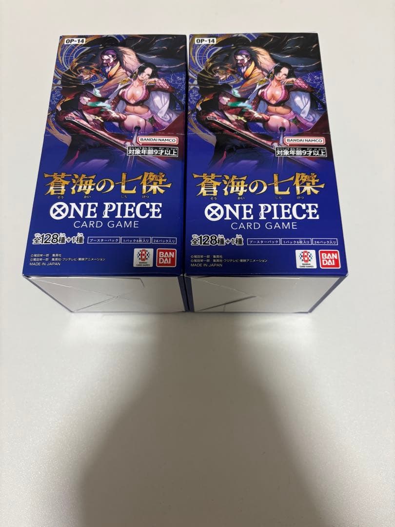 ONE PIECE 蒼海の七傑☆2BOX分48パック 新品未開封　未サーチ