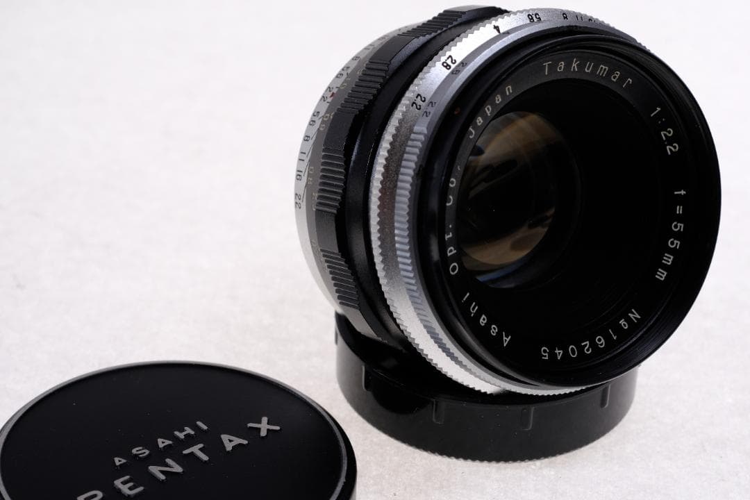 【世界稀少】無印Takumar 55mm F2.2【5群5枚】+135/3.5