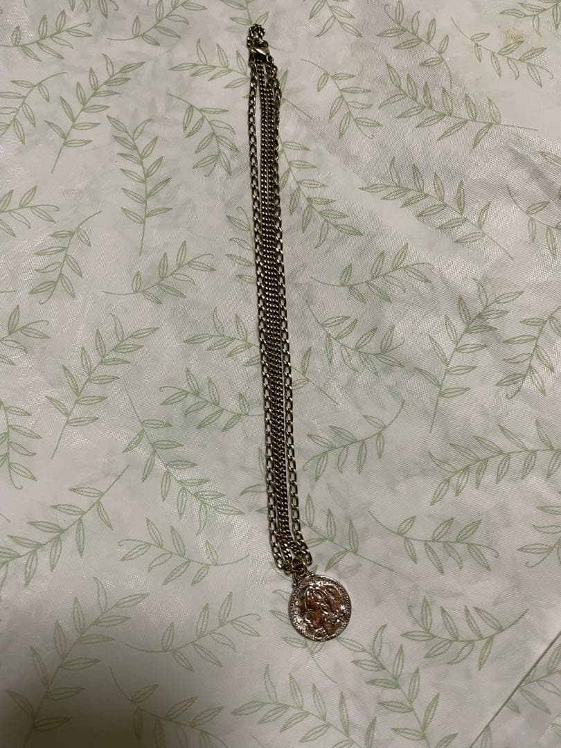 シャネル ネックレス 2連チェーン ココマーク  マドモアゼル