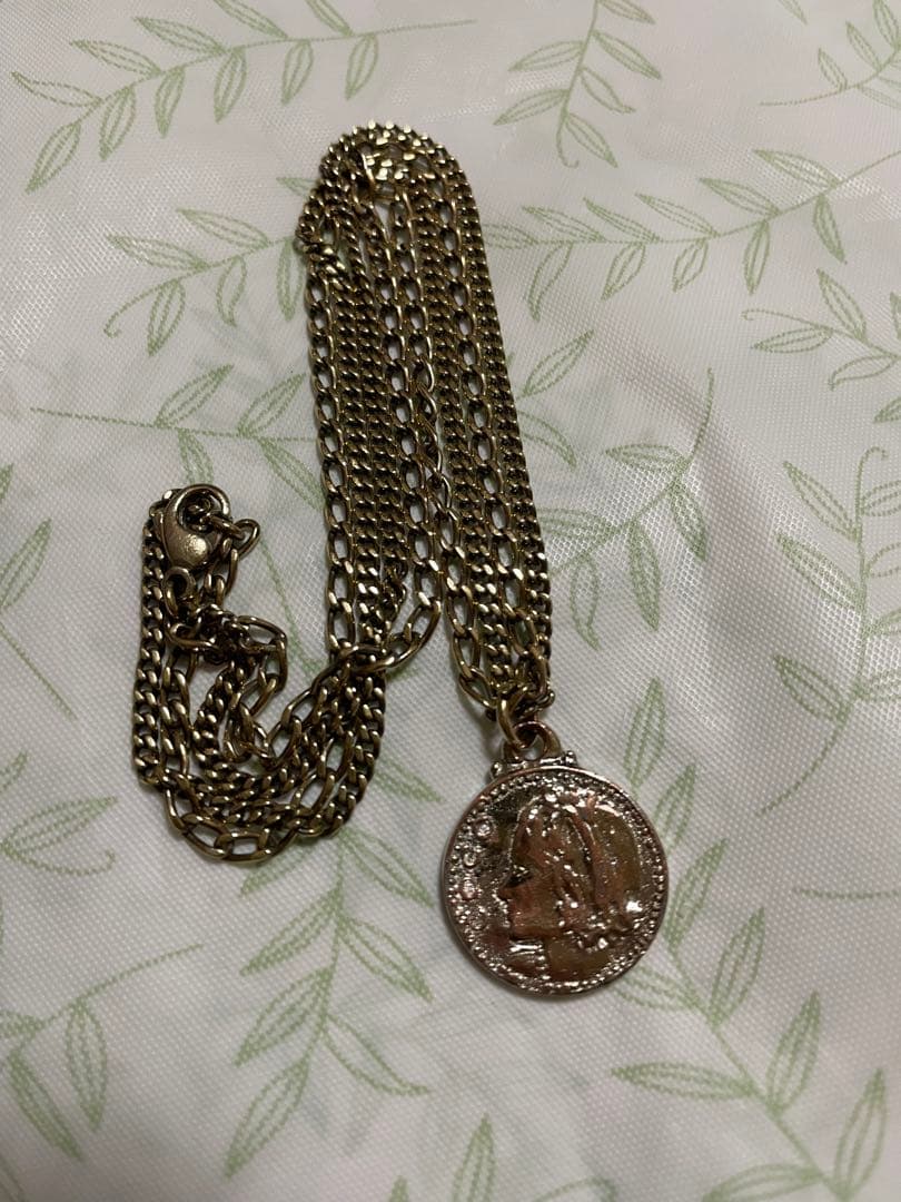 シャネル ネックレス 2連チェーン ココマーク  マドモアゼル