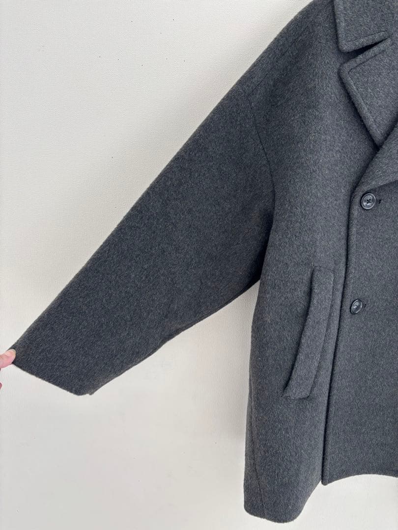 TICCA　ティッカ　ピーコート 　TBDA-232 　グレー　F