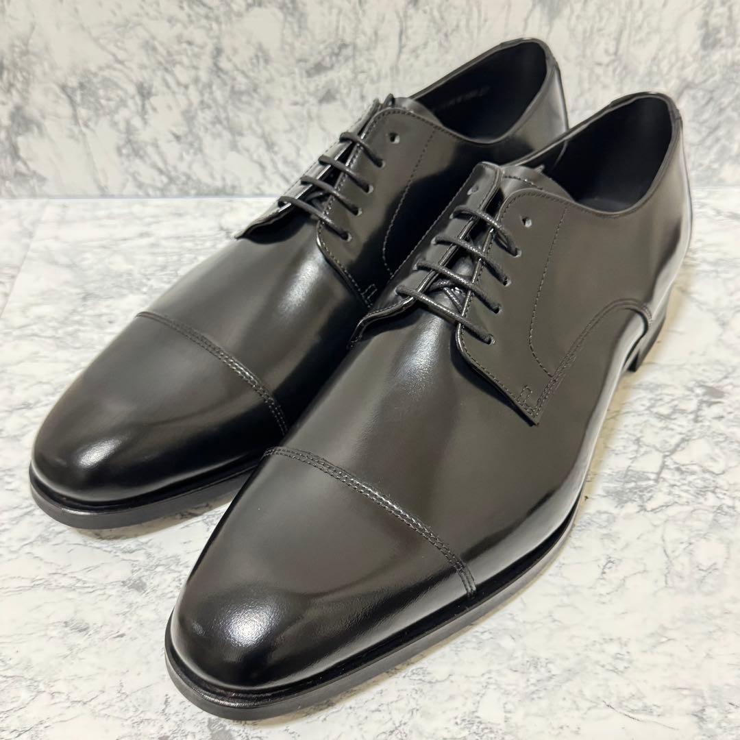 【新品未使用】REGAL ストレートチップ ガラスレザー ブラック 27cm