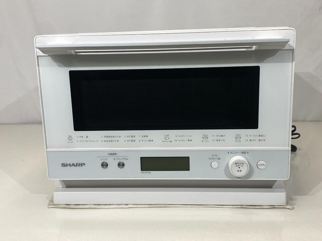 SHARP　オーブンレンジ　RE-WF183-W 2022年製