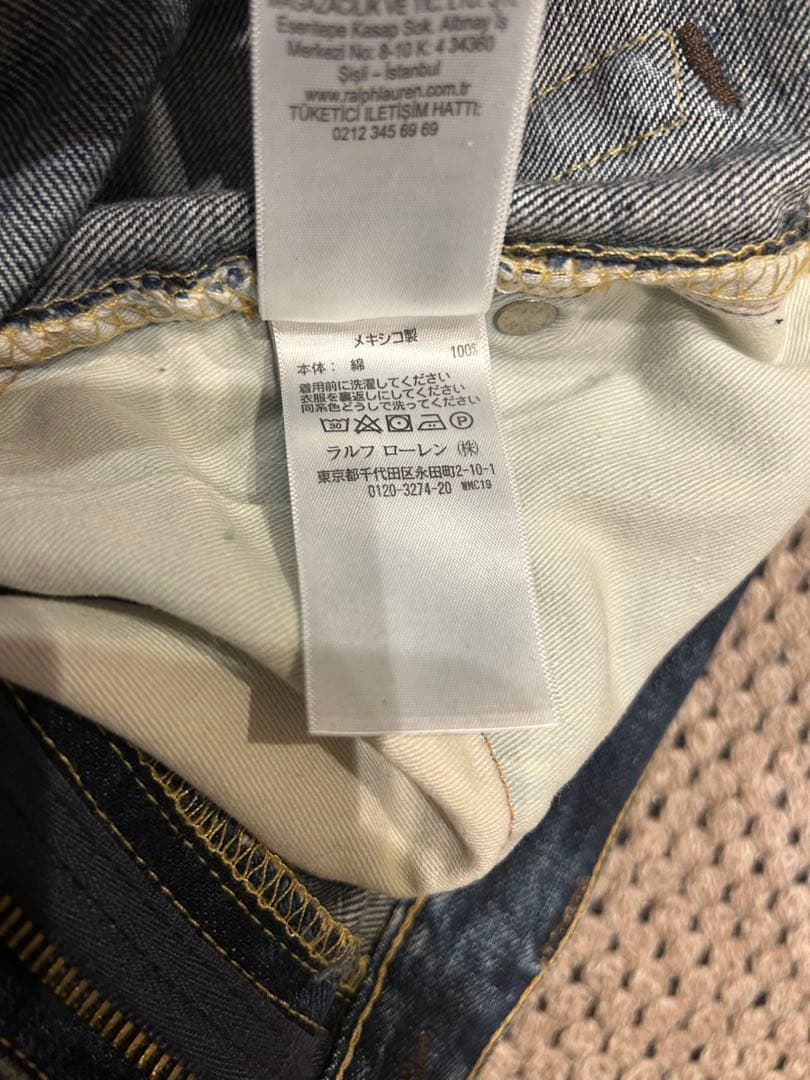 RRL ダブルアールエル デニム 31×30 14oz 米国製デニム　色落ち良好