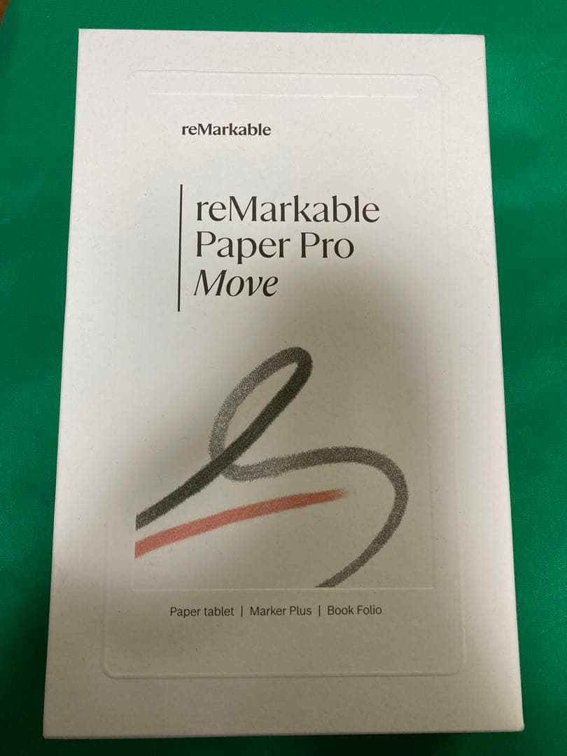 【新品】reMarkable PaperProMove +pen +Folio