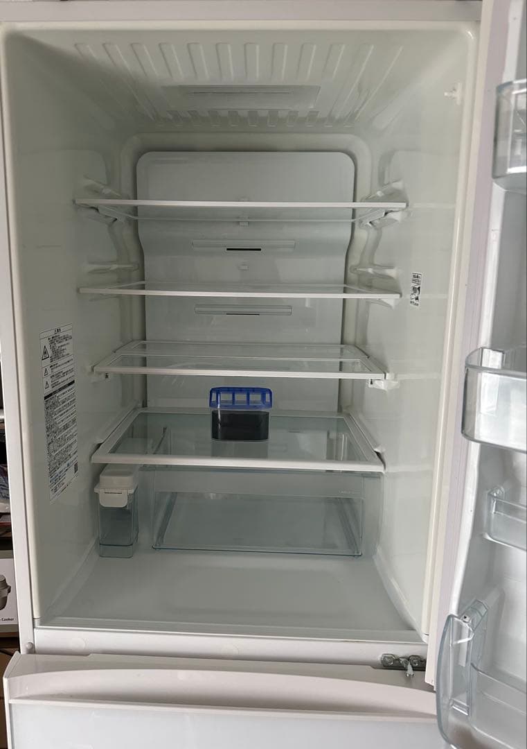 【札幌の方のみ取引可能】 冷蔵庫　右開き　ガラストップ　417L 美品 最終値下