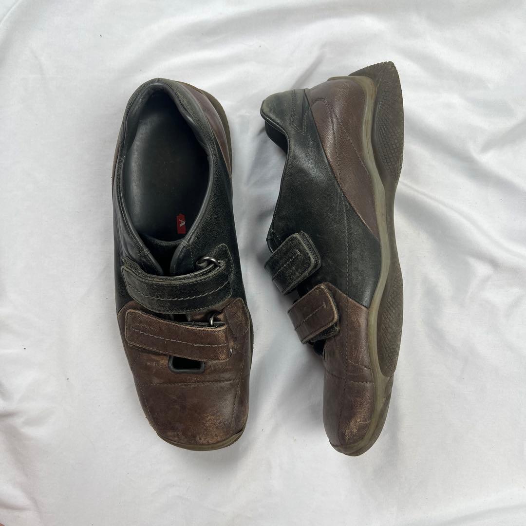 靴 Archive PRADA SPORT square velcro shoes