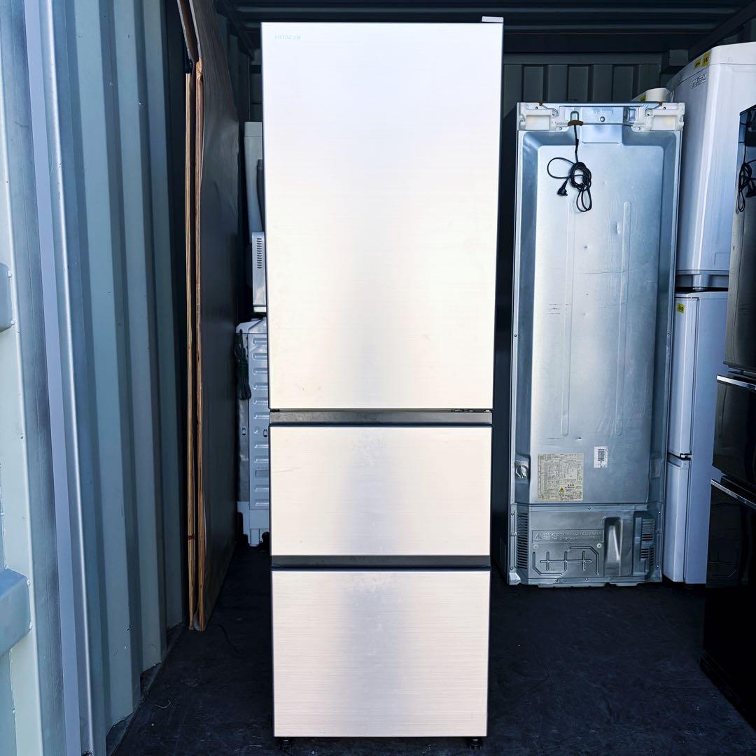 129運搬取付無料！シルバー純正SHARPスリム3ドア冷蔵庫！完動品・超美品！