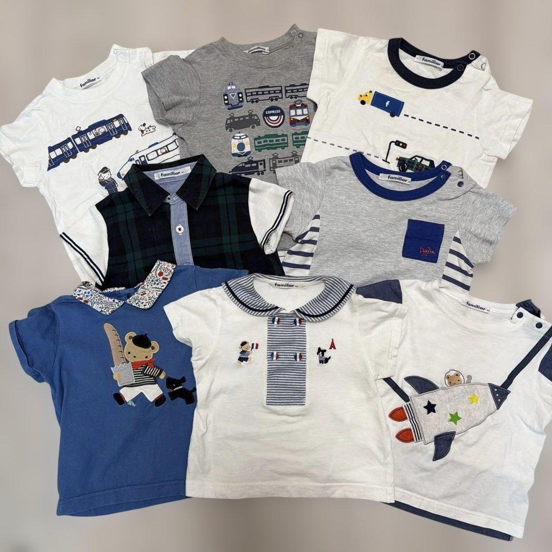 2025年今期ものオールファミリア Familiar 8枚セット 90サイズ