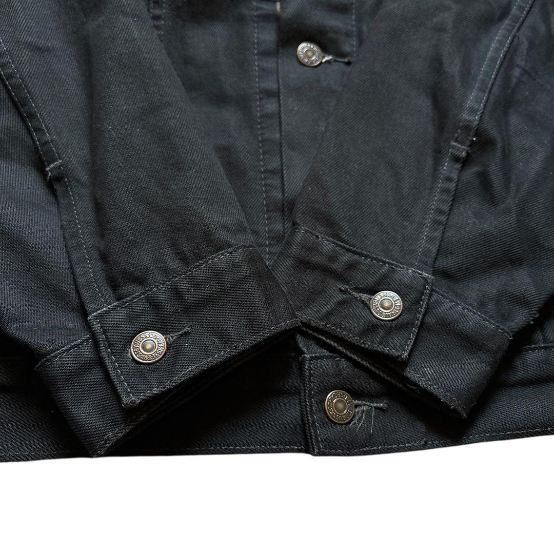 希少 90s リーバイス 70503 02ブラック デニムジャケット XL