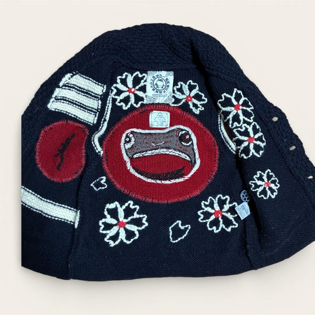 レア✨参丸一　サンマルイチ　ニットベスト　カウチング　蛙　カエル　色違い2着