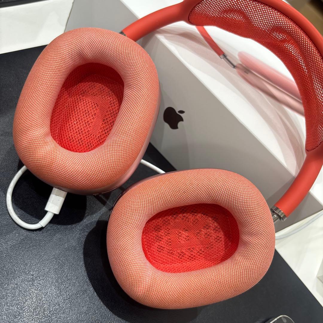 AirPods Max ワイヤレスヘッドセット ピンク
