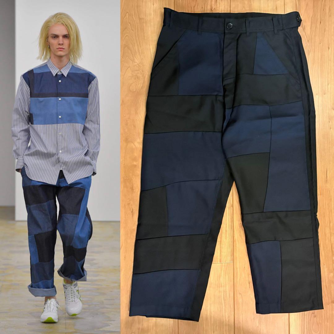 comme des garcons SHIRTパッチワーク　パンツ