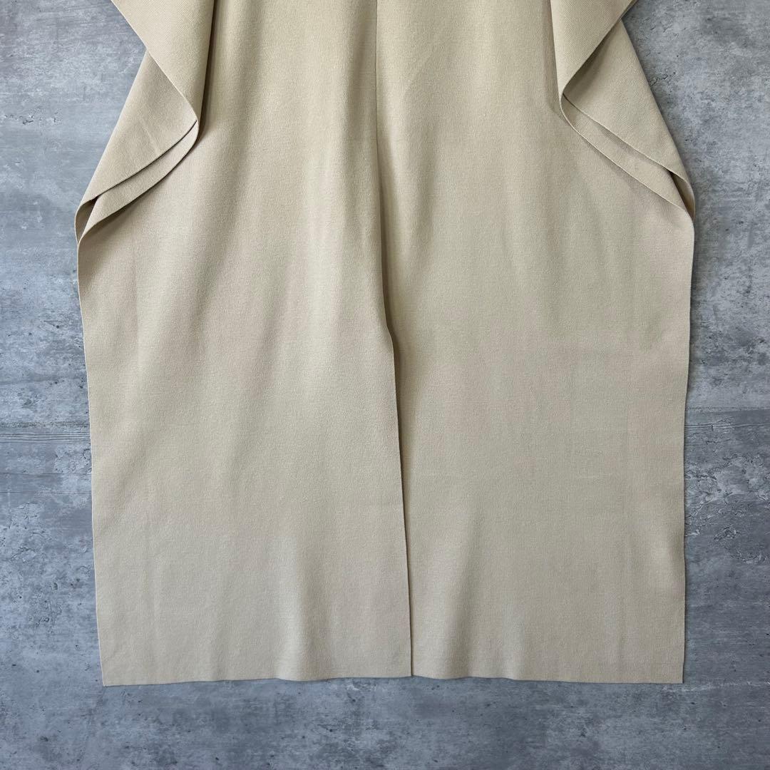 新品未使用　LE PHIL ルフィル　 ラインニットジレ　テールスリット